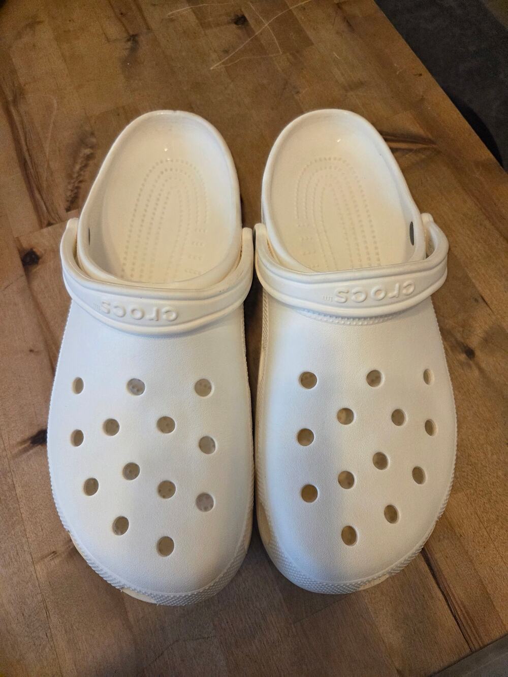 Crocs Classic Clogs White Men's Size 14 / Women's Size 16